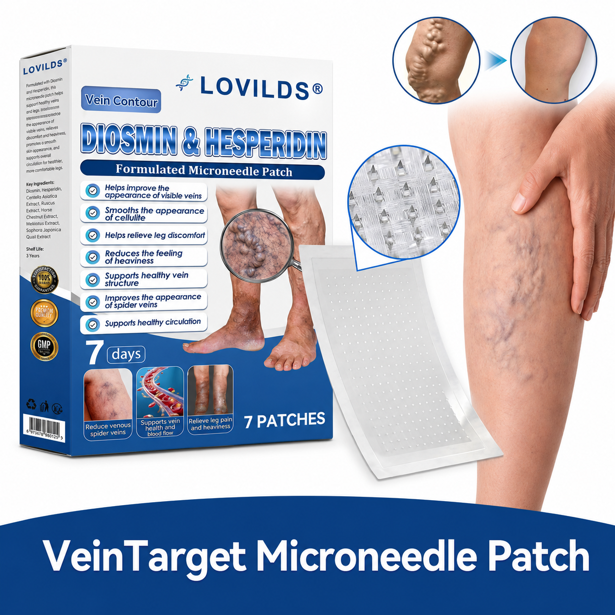 🏅🏃LOVILDS Microneedle Patch Roll⚡Instant Relief, Long-Term Results✨