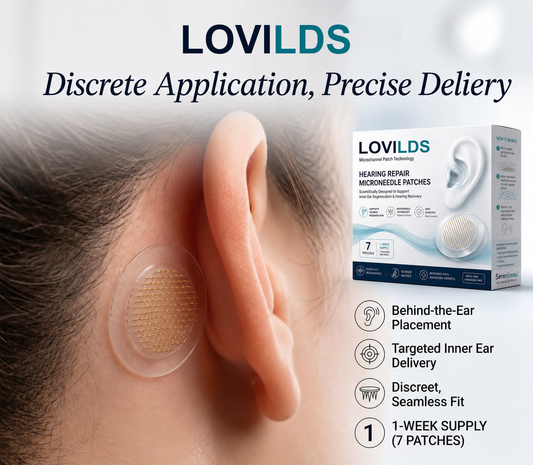 HEARING SUPPORT MICRONEEDLE PATCHES